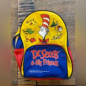 DR SEUSS BACKPACK 🐱 🎩